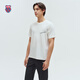 T-shirt masculin de Kswiss en été respirant Nouveau uniforme de tennis de couleur unie de couleur unie à la mode et de sport décontractée 1010691 869
