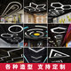 XMSJ方通灯led长条灯办公灯铝方通专用办公室吊灯明装条形灯店铺商用 升级加亮款15053cm-36W白光