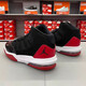 耐克（NIKE）篮球鞋女鞋秋季新款休闲鞋Air Jordan Max Aura小康扣耐磨运动鞋 AQ9214-006黑红 37.5