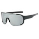 Boshide cycling sunglasses protective men's mountaineering glasses bicycle mountain bike goggles women's outdoor black frame white mercury