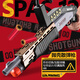 SPAS-12 Schrotflinte Shell Gießen weiche Schrotflinte XM1014 Kinder 4 + 1 Spielzeugpistole Boy Troll Schrotflinte Spa MZ686 [Blaugrau] Schrotflinte + Reset-Ziel + 60 Soft Shot + 12 Shell + Scope