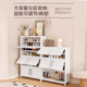Yushili steel shoe cabinet household entrance breathable dustproof shoe rack floor large capacity door tilt cabinet corridor storage cabinet white 5 door 10th floor-1695*600*350mm