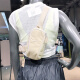 Nike (Nike) Bolsa de cintura deportiva casual Estudiante Bolsa de teléfono móvil Pequeño Crossbody Single Sofle Shoulder Moldia y mujeres DJ9794 DJ9794-206@