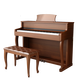 Eric electric piano 88 key heavy hammer professional adult home children beginner kindergarten kindergarten teacher grade electronic piano playing grade wood grain walnut color + double stool