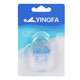 YINGFA swimming earplugs silicone swimming rope spiral earplugs soft and comfortable professional swimming equipment blue