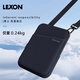 乐上（LEXON）休闲斜挎包男士单肩手机包商务运动轻便通勤百搭牛皮小背包礼物