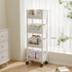 Nanye rack, kitchen rack, snack rack, floor rack, movable trolley SKJ-6-JD