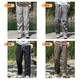 EASTERN CAMEL men's autumn and winter velvet thickened warm sports outdoor loose water-repellent casual workwear pants for men