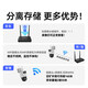 Hikvision Wireless WiFi Monitor Camera Double Lens Indoor and Outdoor 360 degrés Panoramic HD Vision nocturne 8 millions [Modèle extérieur] 1 Dual Lens Donnez une carte mémoire 512G