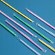 Meliya disposable straws, individually packaged seal outer packaging, flexible food-grade juice drink hose, individually packaged, artistic straws - 50 pieces