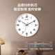 COMPAS Mall Clock Salon Room Watch Simple Quartz Watch Wall Clock 3294A Gold