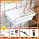 Ji Litian custom-made kitchen ceramic dish basin old-fashioned rectangular household water bucket dishwashing sink balcony single-slot outdoor laundry 50 cm long 35 cm wide (with old-fashioned sink under