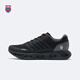 盖世威（K·SWISS）跑鞋男春季新款时尚舒适减震运动透气休闲鞋9277-M 030纯黑/梦幻银 42