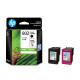 HP (HP) Los cartuchos de tinta originales 802 adecuados para 1050/2050/1010/1000/2000/1510/1511 Impresoras 802s Juego de color negro (negro 120+color 100)