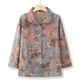 Ours polaire ours polaire senior vestime féminin grand-mère Summer à manches longues chemise maman vestiges de printemps manteau mince village vestime t-shirt rouge [authentique 3523f31] xl recommandé 80-100jin [Jin est égal à 0,5 kg]