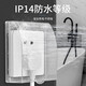 FDD International Electrician Household Switch Socket Waterproof Box Self-adhesive Switch Power Supply Protective Cover Splash-proof Box Bathroom Socket Waterproof Cover White-Screw Type Waterproof Box