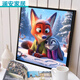 
Crazy Zootopia digital oil painting Cute cartoon Crazy Zootopia digital oil painting SJ1355120*20c SJ13554