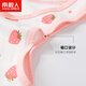 Nanjiren Children's Vest Girls Class A Cotton Summer Printed Sleeveless Vest Baby Tops 2-Pack Small Strawberry 130