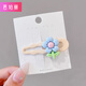Barberry Korean children's hair clip 2024 new style does not hurt hair baby hair clip little girl bangs forehead broken bb clip headdress #Tulip hair clip full set of 5