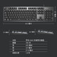 Logitech K845 GAME Clavier mécanique Clavier E-Sports Clavier et souris G502 Hero Clavier câblé et souris Mouse G402DJ11 Cadeau de Noël K845 TEA Scroll + G102