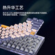 CHERRY Cherry MX3.0S 108-key customized mechanical keyboard Aurora limited customized RGB lighting effect e-sports gaming computer office full-size keyboard White wired RGB [Aurora Blue] Black axis