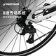 Decathlon Triban Frauen Easy Damen-Straßenbike City Pendler Frauen Schwimmbike OVB1 8-Gang Aluminium Pendler Leichtbik
