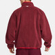 
Nike jacket men's clothing 2024 Spring CNY Dragon Year limited new three-hook imitation lamb standing collar sports casual clothing FZ6194-677/Red M