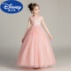 Disney (Disney) Mädchen Geburtstagskleid Prinzessin Kleid High-End-modische Mädchen Kinder Blumen Hochzeitskleid Klavier Performance Kleidung TW683 Weiß 110 cm