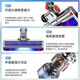 Bagli adapts to Dyson Dyson vacuum cleaner accessories suction head v7v8v10 v11 floor carpet brush head soft velvet roller floor brush electric mop head adapts to V10slim and V12slim direct drive V-type anti-winding