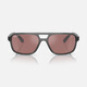 雷朋(RayBan)太阳镜 时尚高级潮流多边形双梁偏光墨镜0RB4414M 691H2 透明灰框紫偏光镜片 （4414）