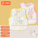 Babyprints Kinderkleidung Baby essen Lätzchen Baby Lätzchenspritzer Kleidung wasserdichte Rückenkleidung Schlucken Sie Taschenhülsen und zweiteiliger Pack