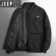 Jeep Spirit Jeep Baumwolle Kleidung Herren Winter Trendy Brand verdickt warme Baumwollkleidung Baseballkragen lässig große Arbeitsjacke Männer 9898 Khaki [Baumwollkleidung] xl