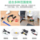 魔术贴电线固定理线器耳机充电数据线收纳集线网线绑线器整理扎带 针型黑色 20根装