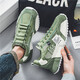 Changxiang Huili-Schuhe Herrenschuhe 2025 Neue Sommer atmungsaktiv und vielseitige Sport- und Freizeitschuhe Herren wasserdichte und Anti-Rutsch-Daddy-Schuhe RF-C681 Green 41