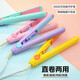 Hair straightening splint, curling and straightening, dual-purpose straight plate clip, bangs splint, unisex small splint, mini curling iron, Chinese Valentine's Day gift for women, lake blue hair straightening splint