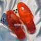 
Ye Yu is suitable for best friends to buy jade foot shoes Huawei nova12109 mobile phone case mate60 Honor 8090 Enjoy z Transparent soft shell - purple hole shoes Honor 70