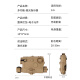 
7MM Workshop PEQ15 multi-function laser indicator battery infrared green laser lighting tactical box toy gun equipment electric 1 OGL tactical box [689 sand color] configuration as shown