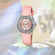 
Casio (CASIO) watch for men and women, classic square couple multifunctional sports waterproof Japanese and Korean watch birthday gift LTP-1391L-4A pink leather strap