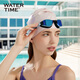 WATERTIME swimming goggles for men and women, adult anti-fog coating, professional racing swimming myopia glasses, swimming cap set, swimming equipment, Paris night, myopia 300 degrees