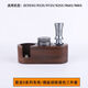 CLCEY9255/9355/9155/9555/9665/9865/9885咖啡机手柄51压粉器底座 德 德龙9系双嘴胡桃木四件套