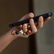 Beiyipin teléfono móvil Lanyard Duobao Bodhi Estilo antiguo Cadena de telefonía móvil Pendiente Cordillero Año de dedo corto Hebilla Anti-Mohina Móvil Decoración colgante de la cadena de telefonía de teléfono móvil Cadera de telefonía de teléfono móvil para la perfección de la suerte
