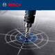 BOSCH drill bit twist drill 2/3/4/5/6/7/8/10mm high-speed steel high-strength straight handle twist head accessories 10MM (pack of 5)