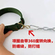 Rabbit dog chain traction rope anti-biting iron chain large dog collar dog walking rope small Corkin German shepherd dog chain thick 2.5 mm (recommended 18 Jin Jin equal to within 0.5 kg) 1 meter long