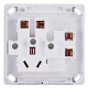 DELIXI surface-mounted switch socket panel CD158 series seven-hole socket