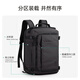 
BAGSMART backpack for traveling and warehouse backpack for men traveling on business trips, large capacity, multi-functional business and casual schoolbag, computer bag, women, classic black (standard version, suitable for 1-3 days of travel)