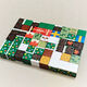 Shantoulin Village Weihnachtsgeschenk grenzüberschreitend Weihnachtsmagneter Square My Four Realms MC Game Peripheral Children's Building Blocks 8 Spielzeug FD13661 Malio 150pcs2cm