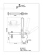 原装台湾嘉刚具肘夹 垂直式工装压紧器夹钳CH-12205/12210 【原装嘉刚】CH-12215 （分离头）