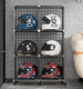 Thornton Helmet Rack Removable Display Rack Cycling Equipment Storage Rack Iron Helmet Storage Rack Black 1 Column 5 Layers/With Pulleys 30*30*30