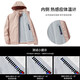 Western Camel Vancamel Chaqueta corta Mujeres 2024 Nuevo espíritu de viento de viento caliente Pequeña chaqueta de trabajo espesada a prueba de viento 9930S Camen de polvo con cremallera [color sólido] XL