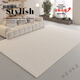 Tianjin Cui Huangkou Wohnzimmer Teppich leichter Luxus High-End-Sinn ohne Wäsche verdickte neue Schlafzimmerbodenmatte Sofa Gummi Tianjin ZJ691 100cm160cm [Crystal Fleece New Upgrade]